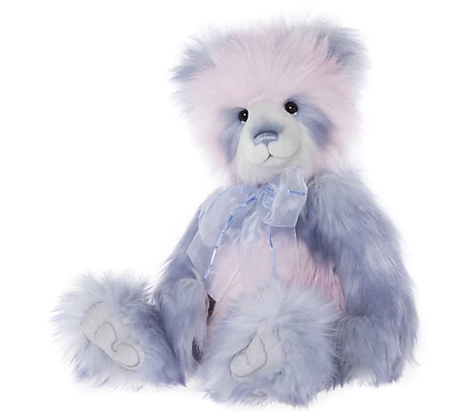 Anita - 23.5" Pink and Blue Panda by Charlie Bears