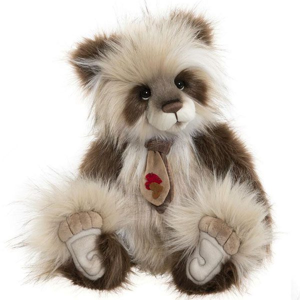 Graham - 20" Long Haired Panda from Charlie Bears' Secret Collection