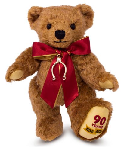 Merrythought 90th Anniversary Bear - 13" One of 300 made, comes in Commemorative Box