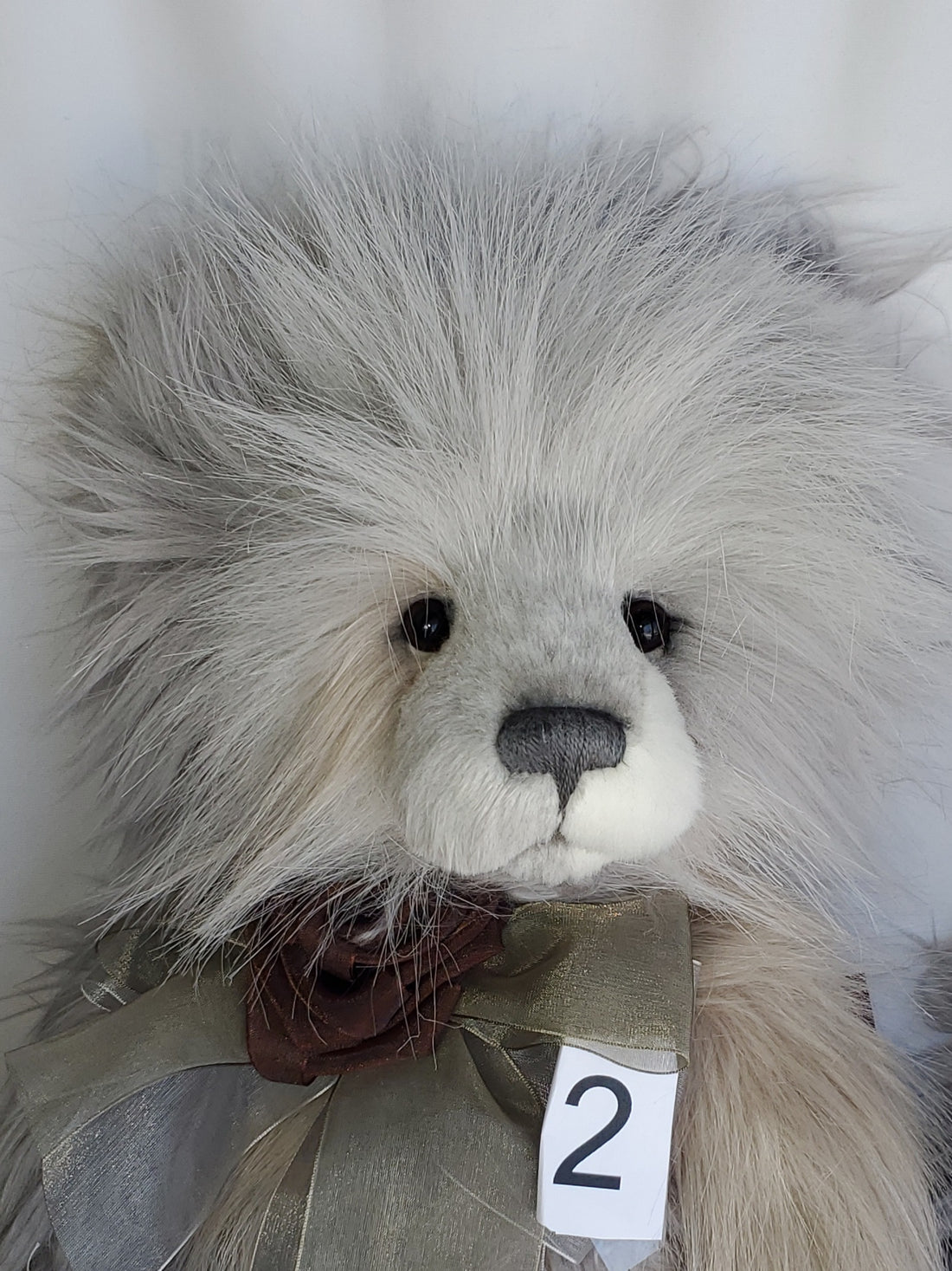 Carrie - 20" Long Haired Panda from Charlie Bears