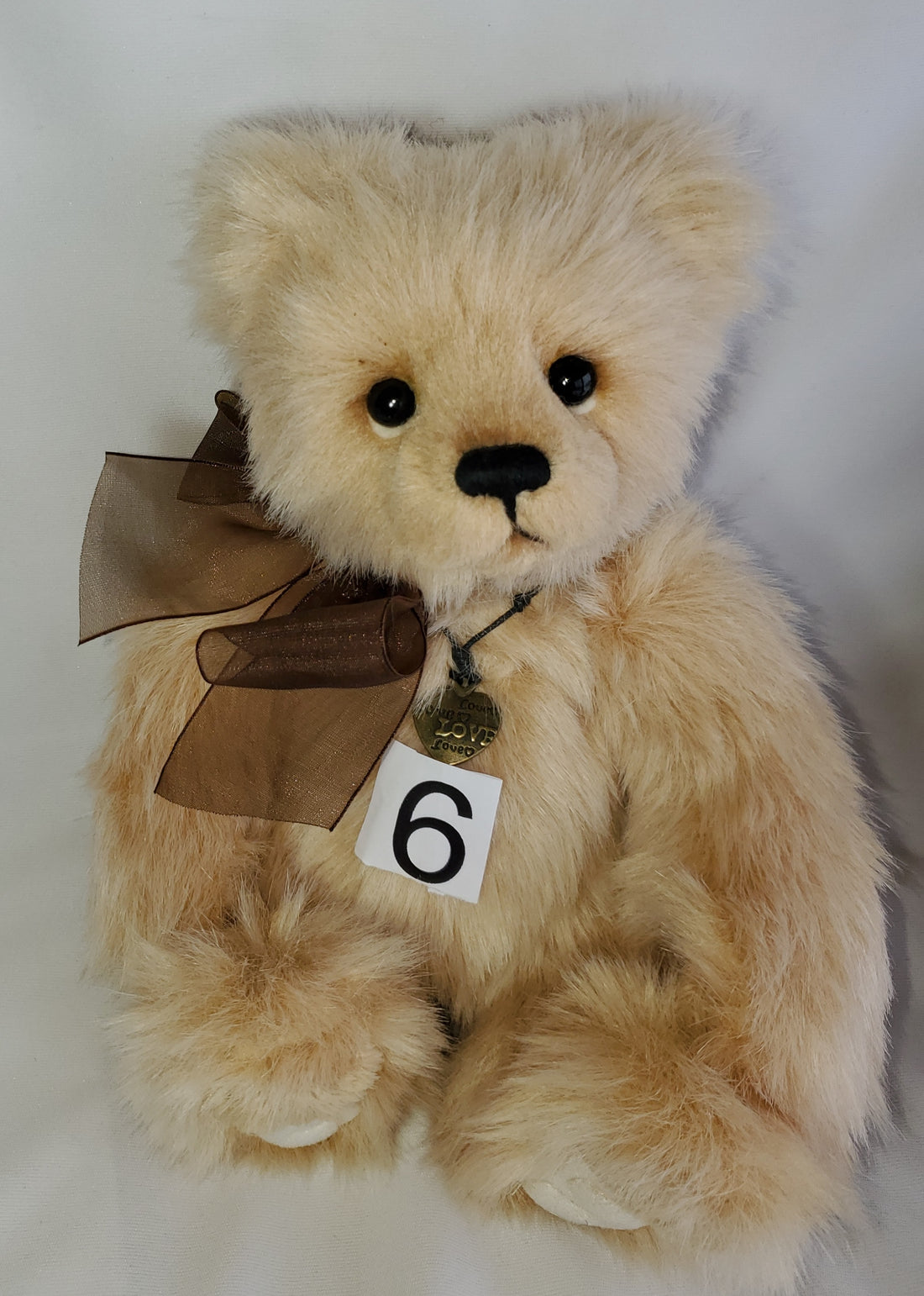 Dewey - 10.5" Beige Plush Bear from Charlie Bears