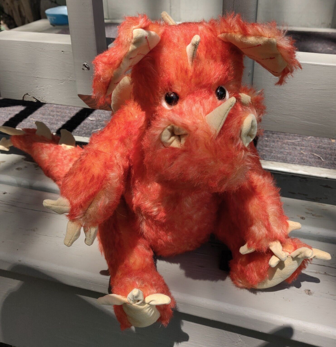 Red Adair - 26" Mohair Dragon by Canterbury Bears - Only 10 Made!