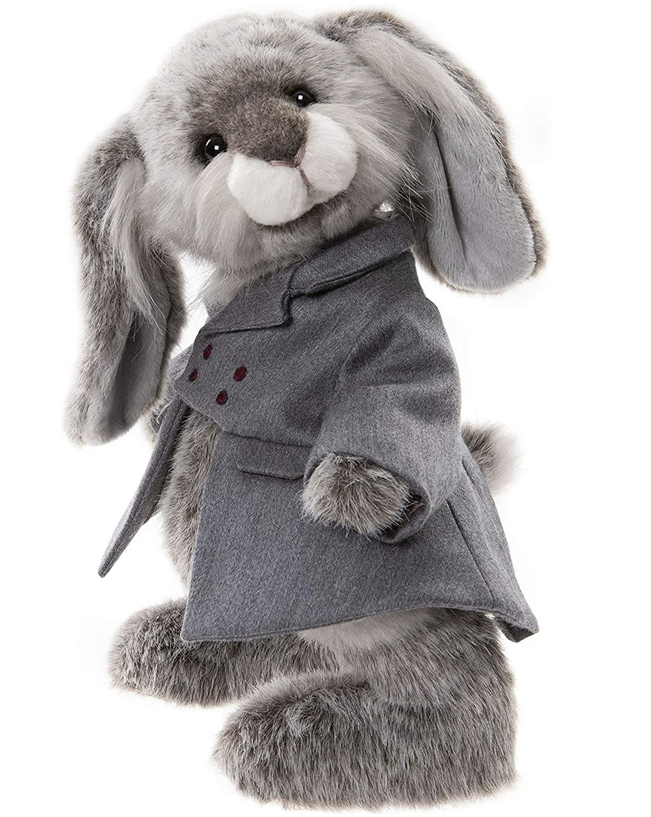 Ginnel - 13” Rabbit Plush by Charlie Bears- Collectible Bunny