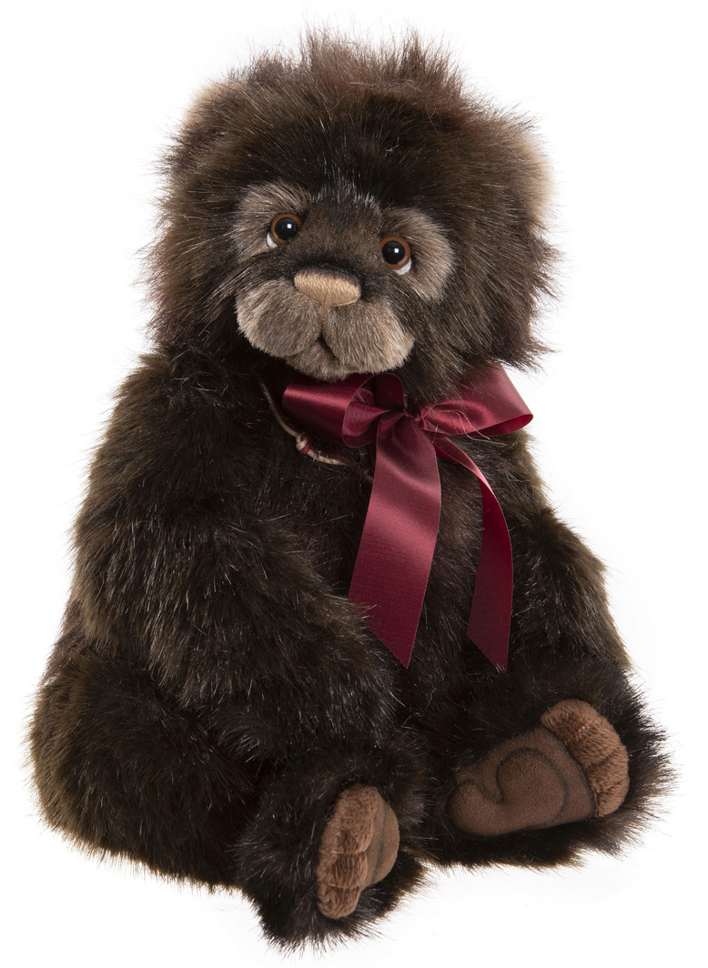 Kodiak - 14” Dark Brown Plush Bear by Charlie Bears