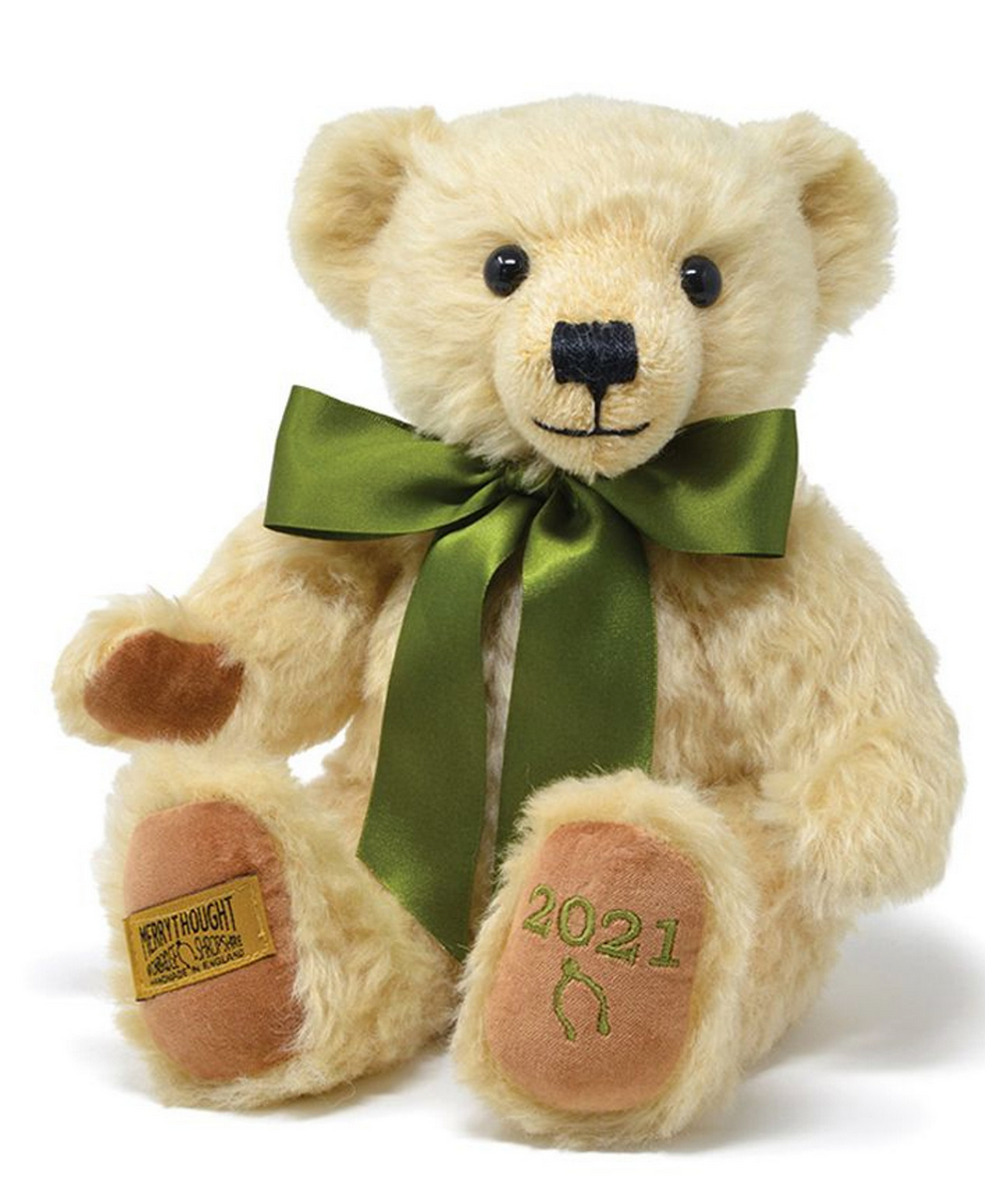 Merrythought Mohair Year Bear of 2021 - 12” Brand New - Only 200 Made!