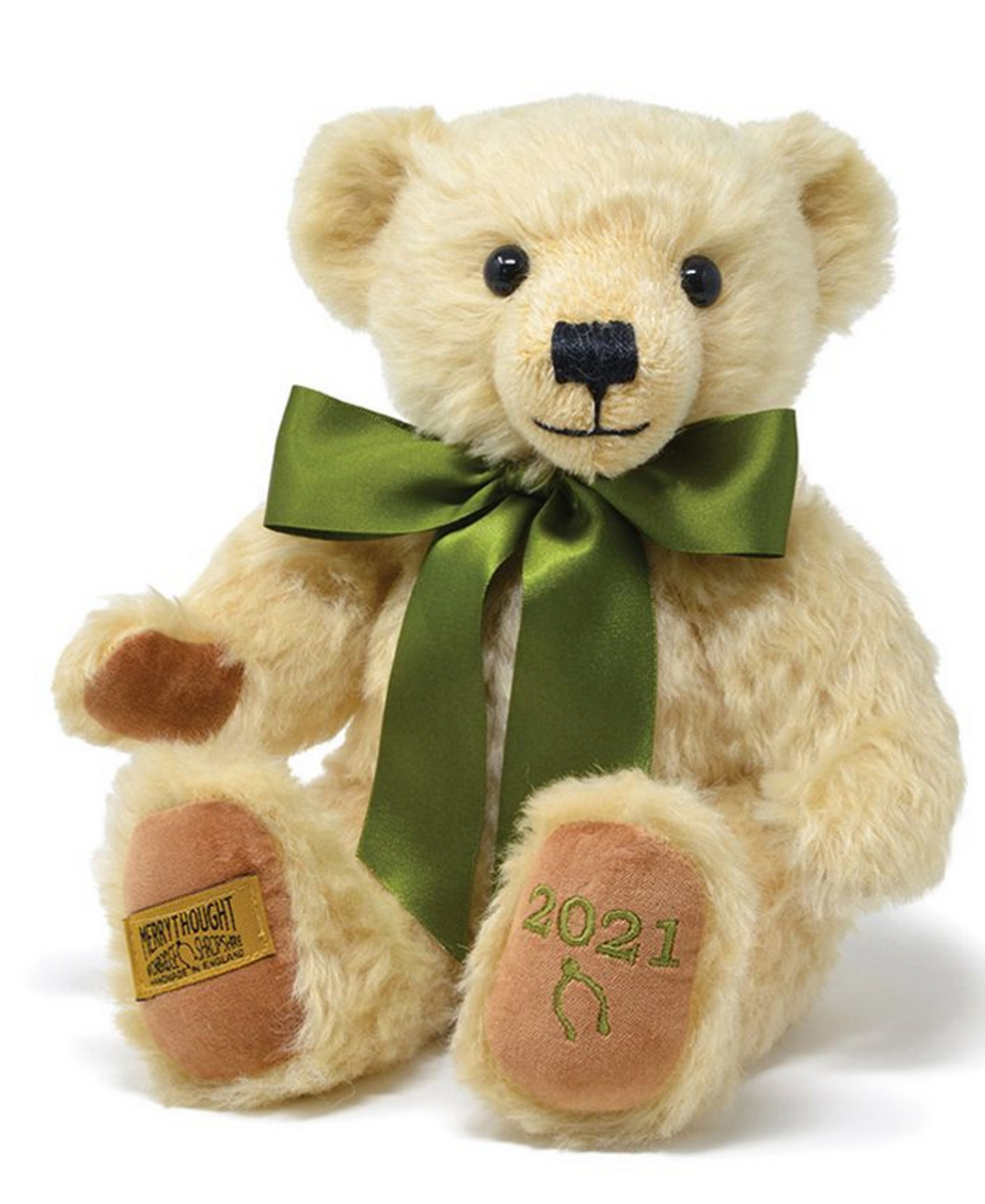 Merrythought Mohair Year Bear of 2021 - 12” Brand New - Only 200