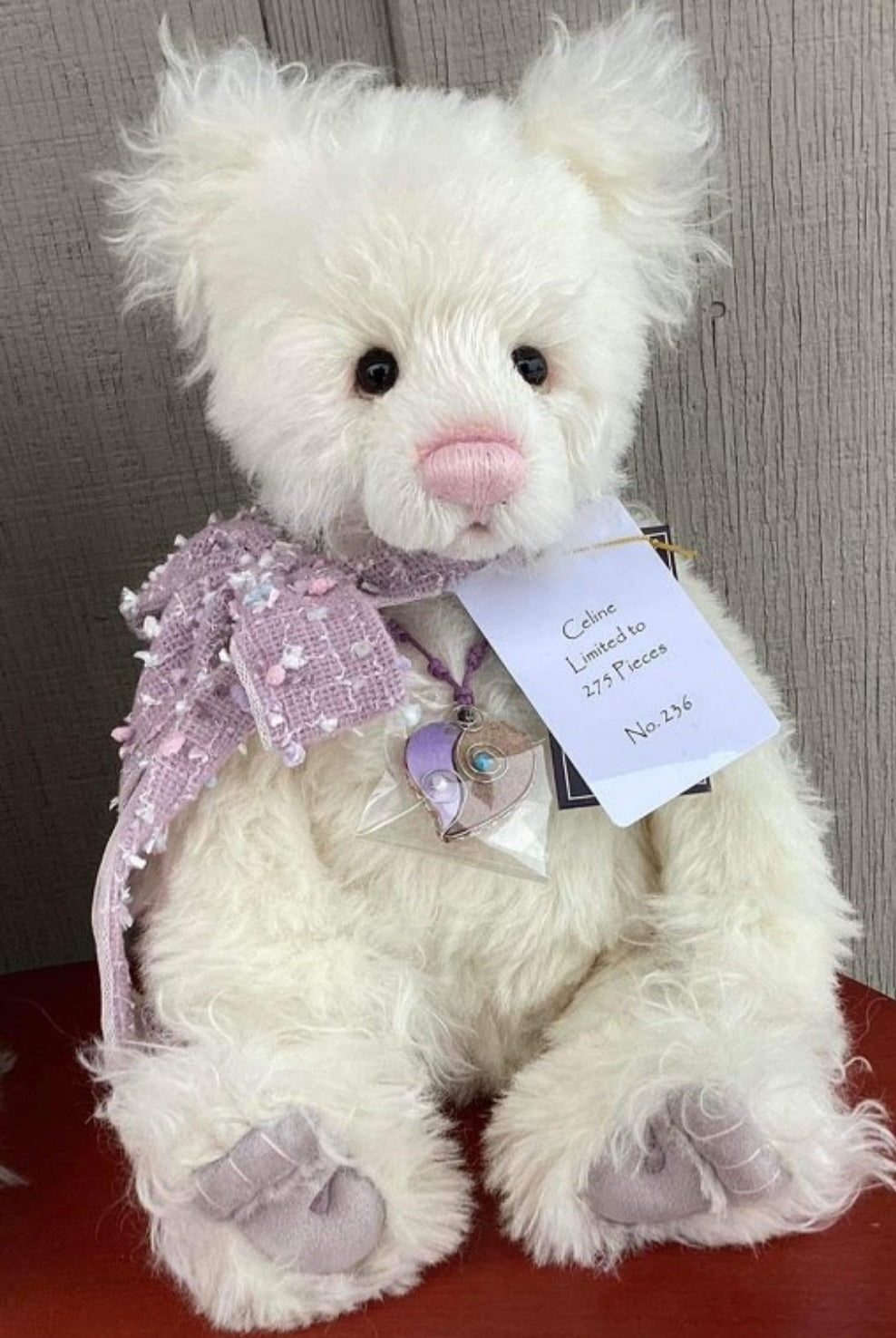 Celine - 16" Mohair Bear - Isabelle Collection - Only 275 Made!