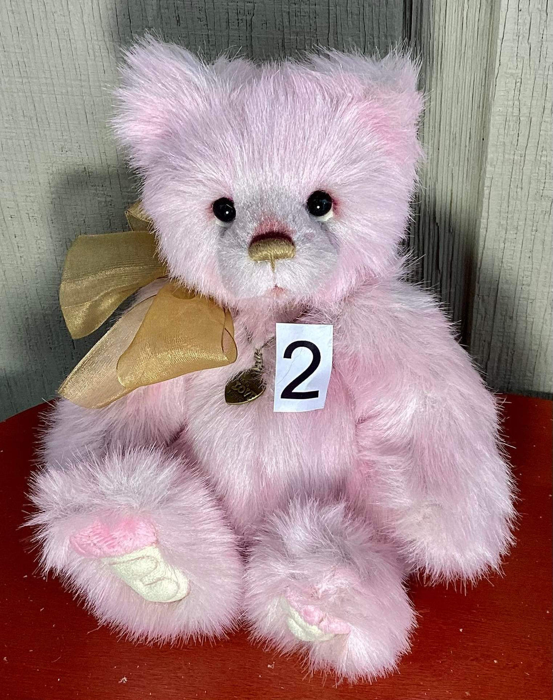 Beverly - 10.5" Pink Plush Bear from Charlie Bears