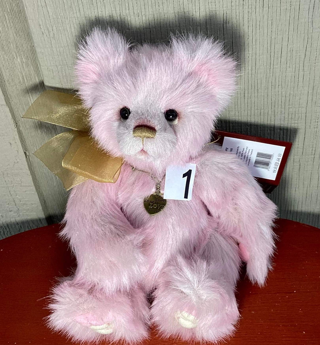 Beverly - 10.5" Pink Plush Bear from Charlie Bears