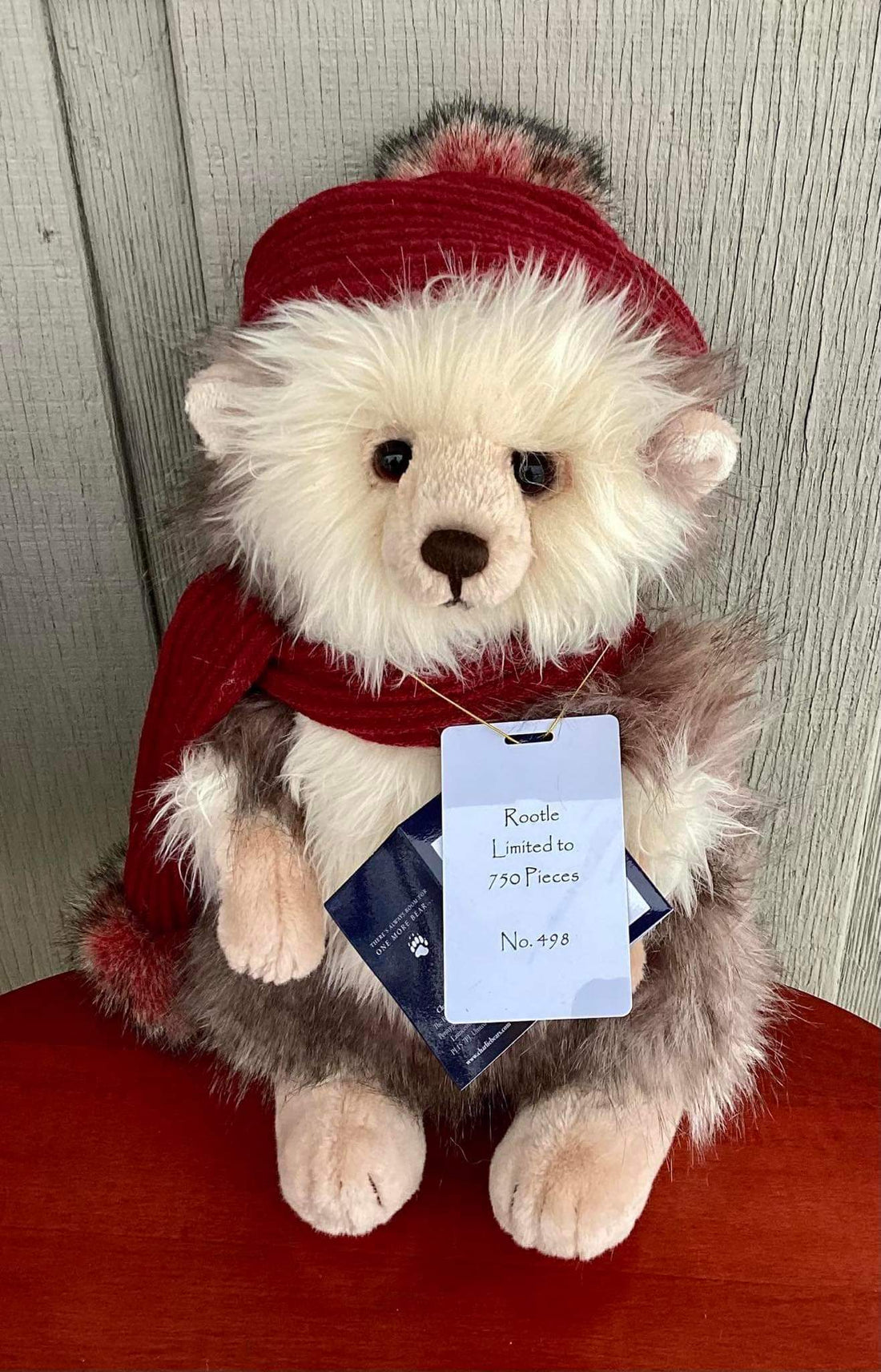 Rootle - 13.5” Hedgehog from the Secret Collection Exclusive from Charlie Bears